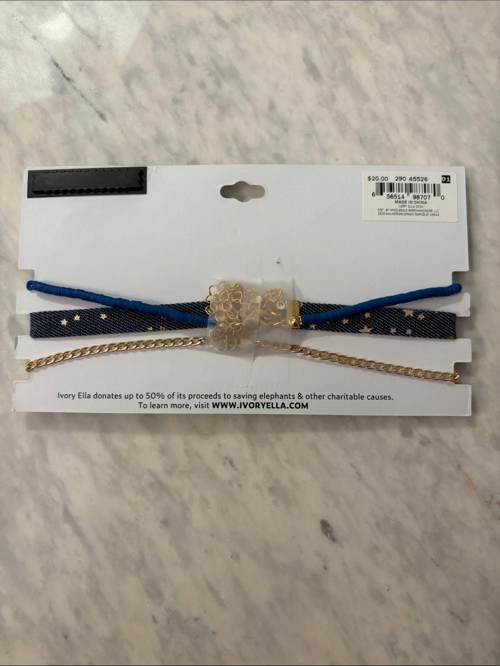 Ivory Ella Kids Bundle Colorful Bracelets Chokers & Earring , 7 pieces NWT